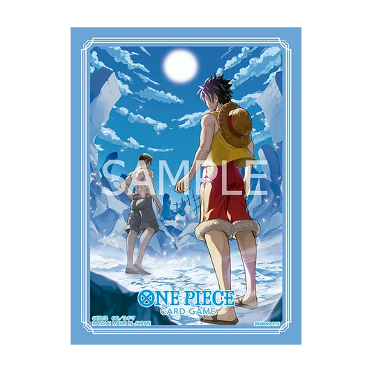 One Piece Card Game: Official Sleeves – Set 15 Luffy & Ace