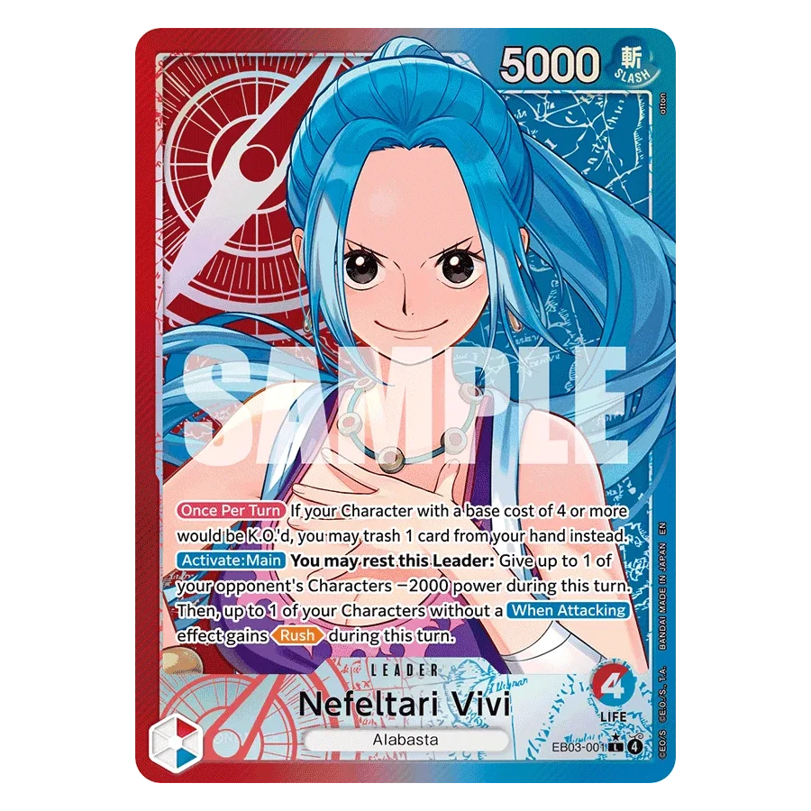 One Piece Nefeltari Vivi Back
