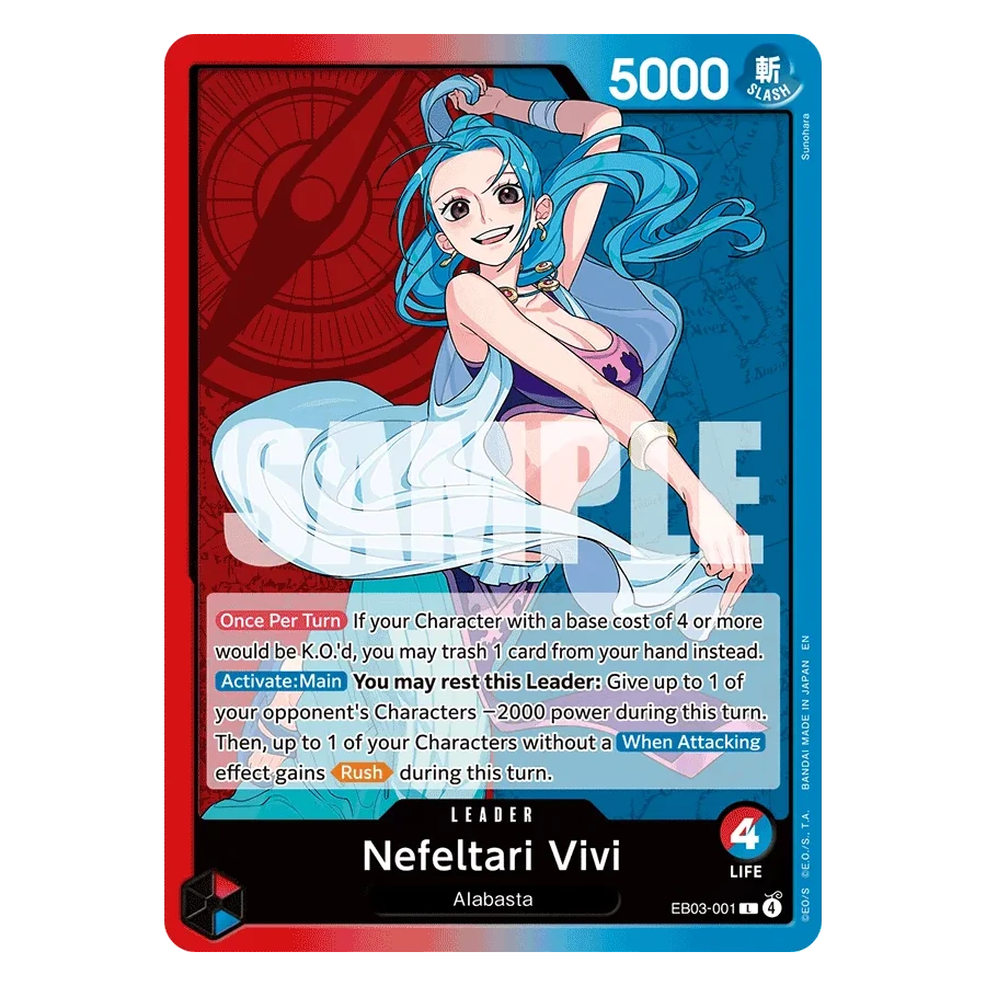 One Piece Nefeltari Vivi Front