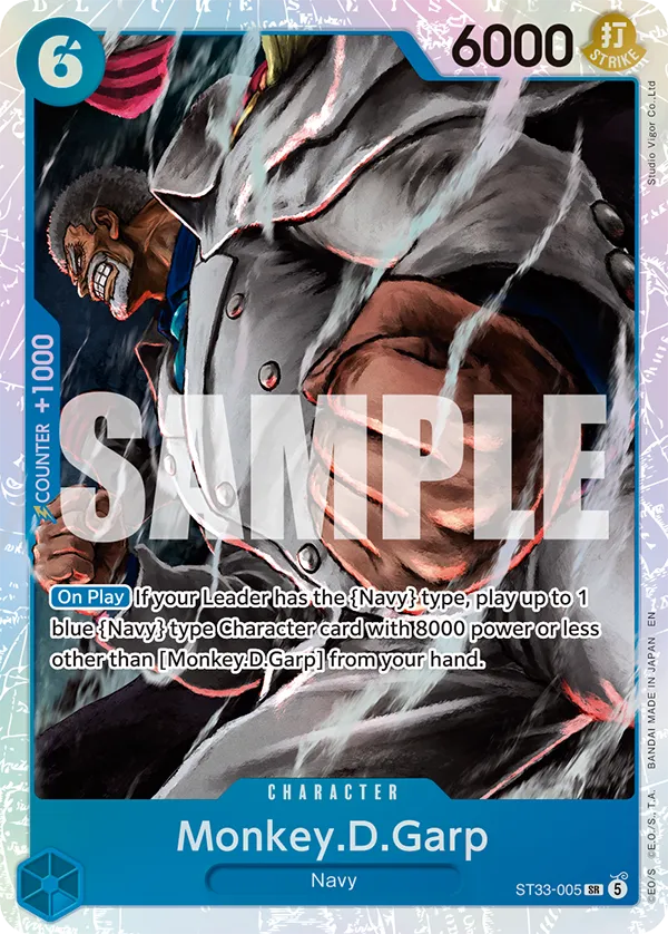 One Piece Card Game ST33 ST33-005 Monkey.D.Garp