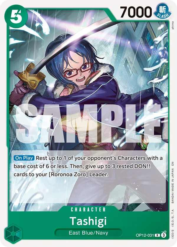 One Piece Card Game Starter Deck ST-32 OP12-031 tashigi