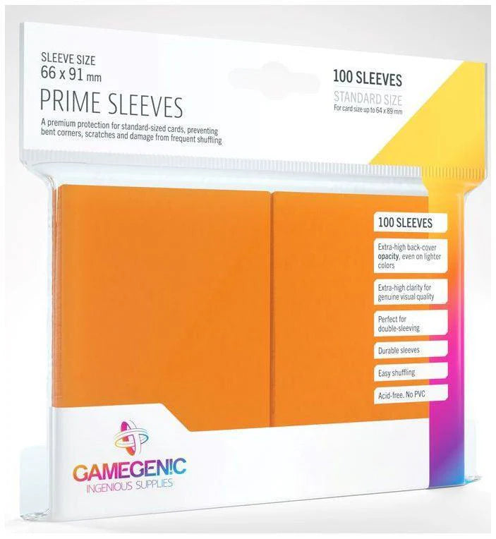 Gamegenic Prime Card Sleeves (66mm x 91mm) (100 Sleeves Per Pack)