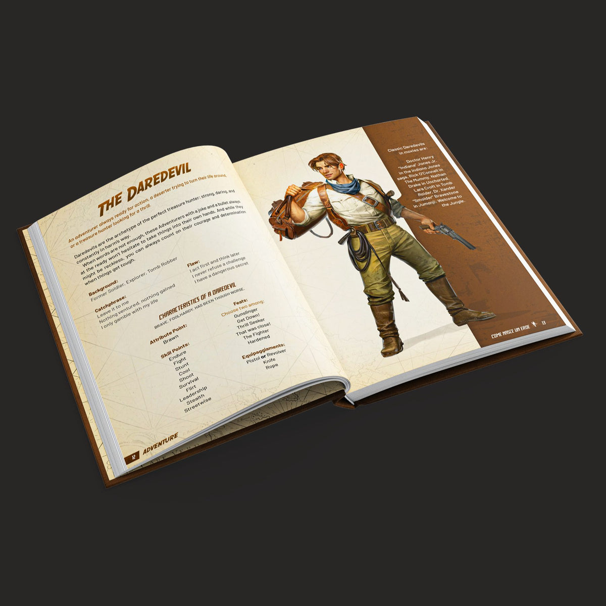Outgunned Adventure Core Rulebook interior artwork