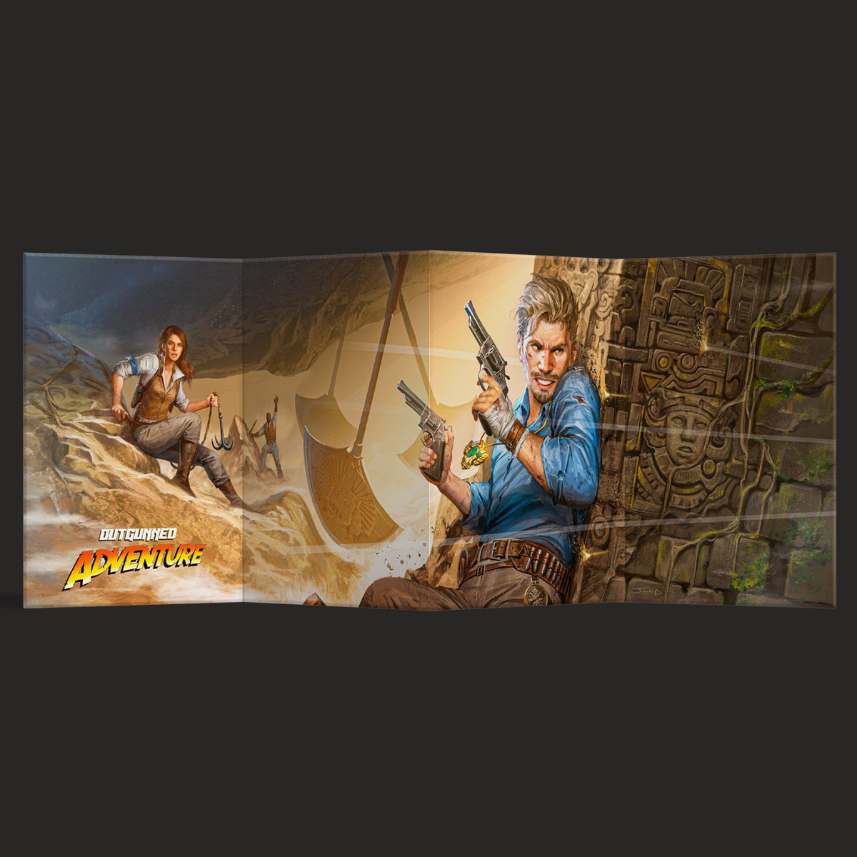 Outgunned Adventure Director Screen adventure book front cover