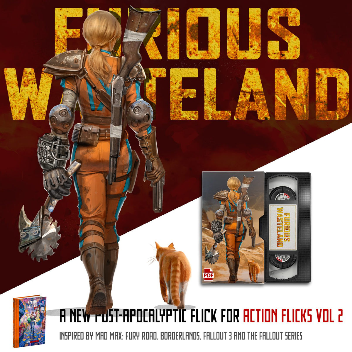 Outgunned Action Flicks, Volume 2 interior artwork view 9