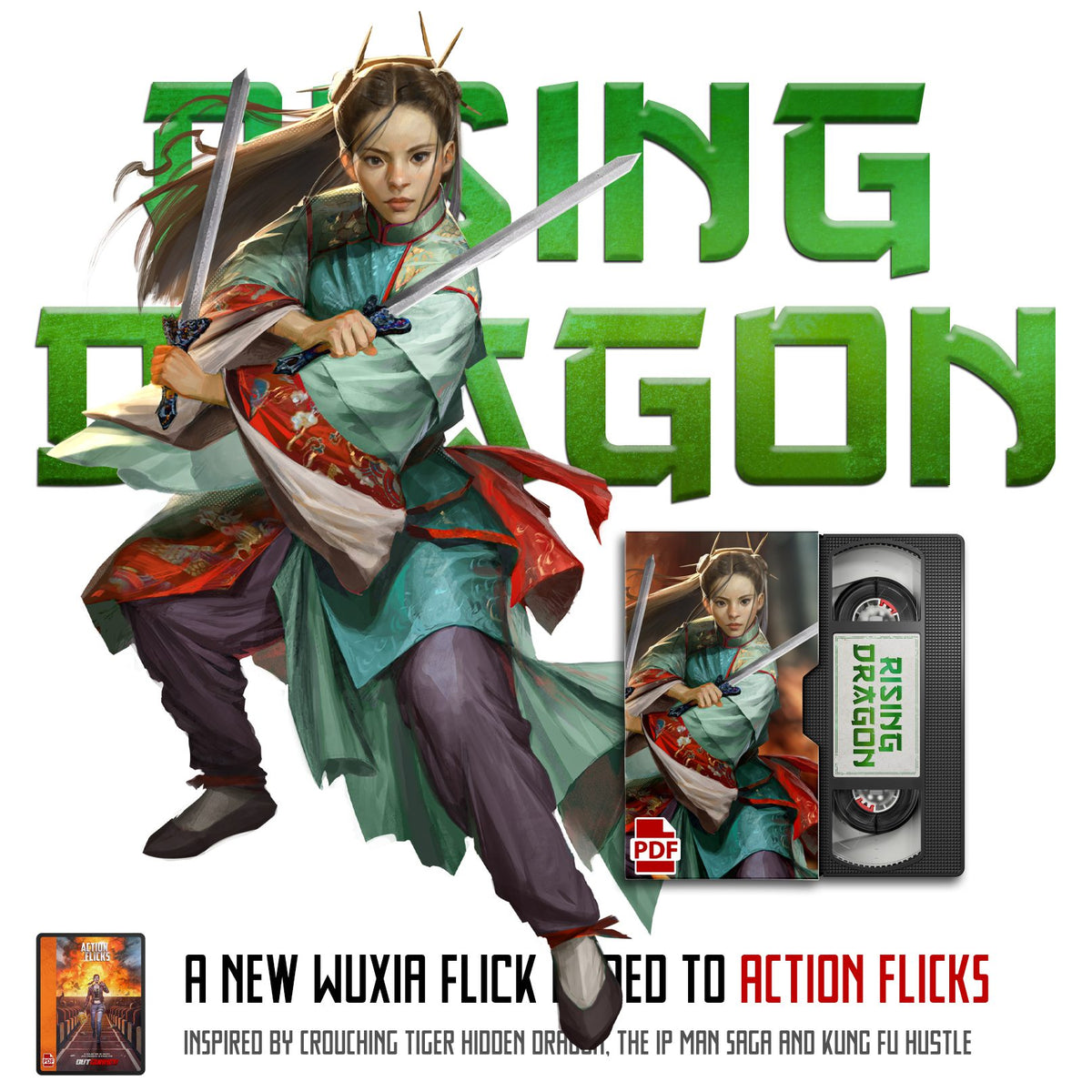 Outgunned Action Flicks, Volume 1 interior artwork view 3