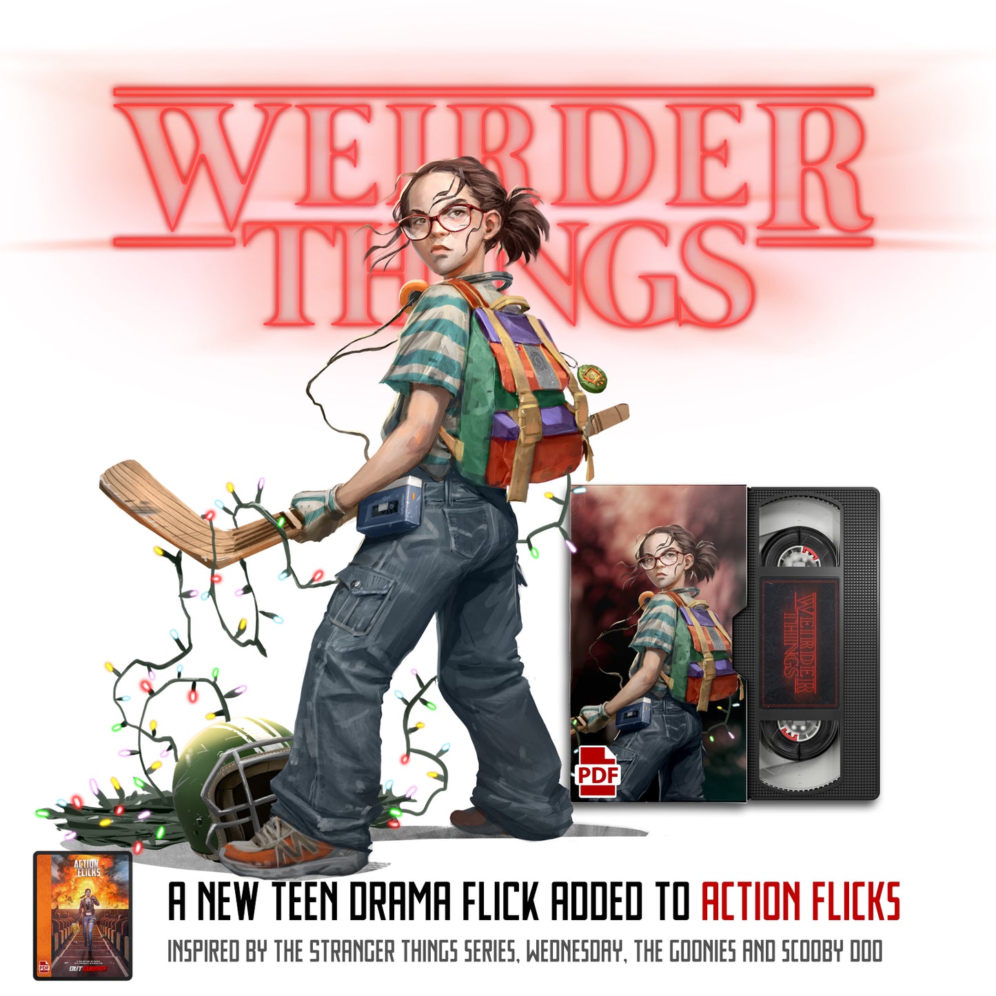 Outgunned Action Flicks, Volume 1 interior artwork view 6