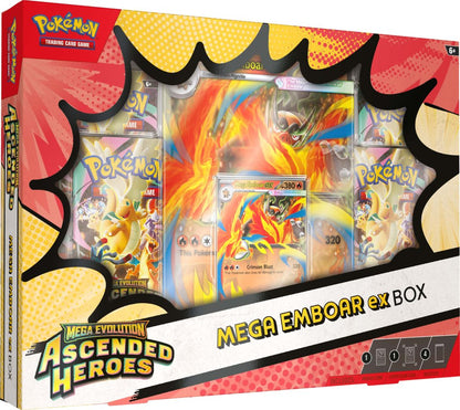 Pokemon TCG: Mega Evolution 2.5 - Ascended Heroes ex Box Assorted - preorder