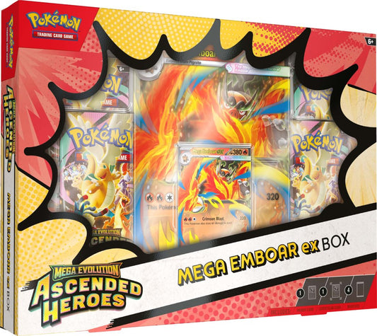 Pokemon TCG: Mega Evolution 2.5 - Ascended Heroes ex Box Assorted - preorder