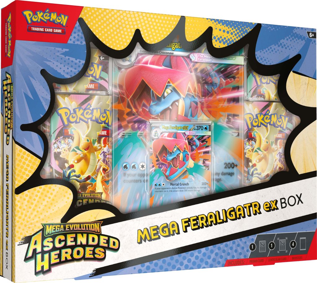 Pokemon TCG: Mega Evolution 2.5 - Ascended Heroes ex Box Assorted - preorder