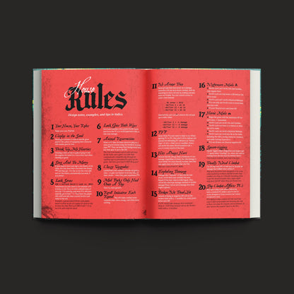 Pirate Borg Down Among the Dead interior rules and artwork spread 01