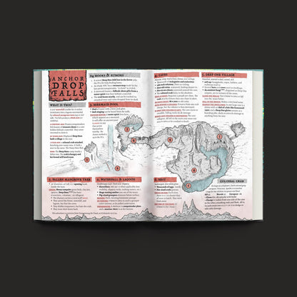 Pirate Borg Down Among the Dead interior rules and artwork spread 02