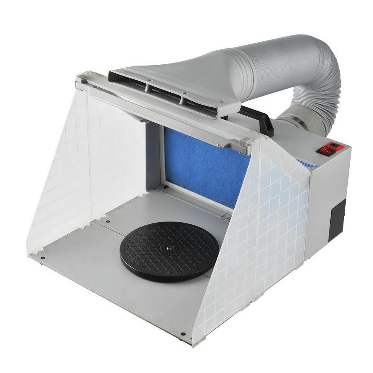 2SPRAY PSSB0015 portable airbrush spray booth opened for use
