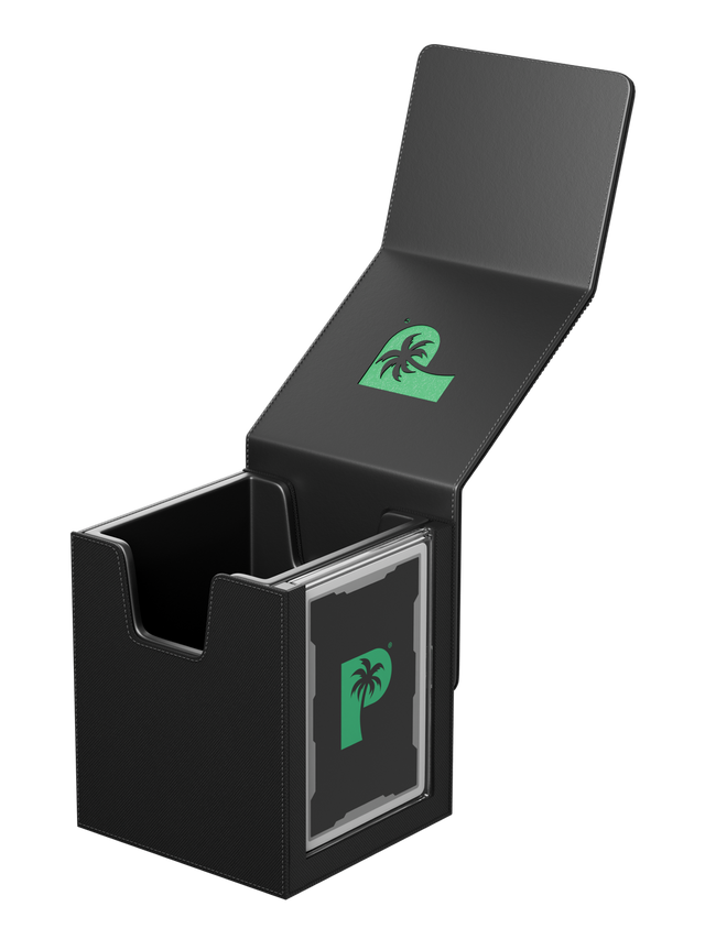 Portal Deck Box holding 100 double-sleeved cards