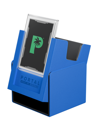 Palms Off Gaming deck box with removable magnetic lid