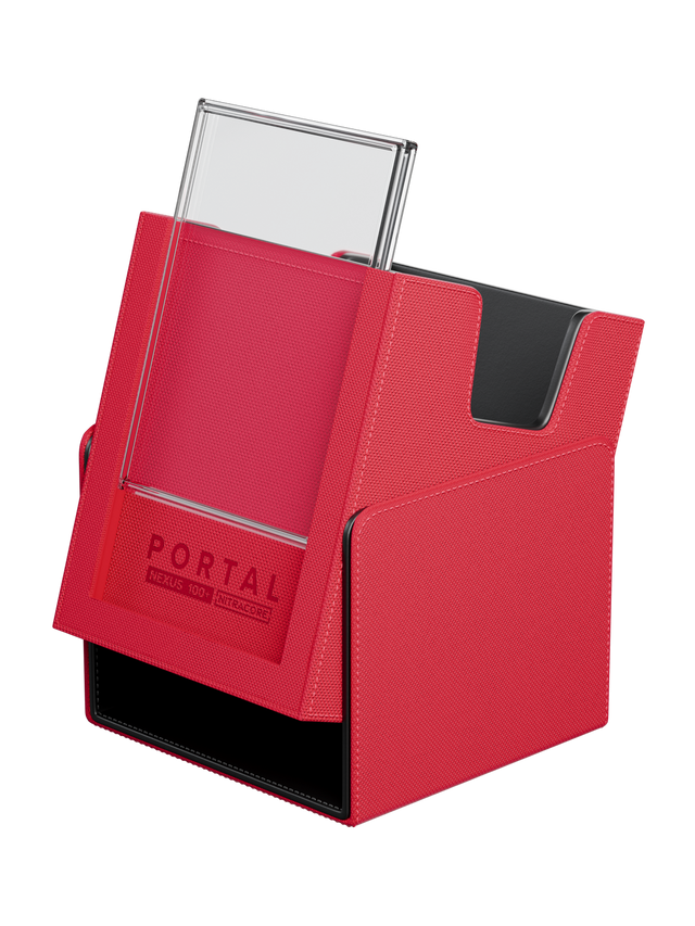 Red Portal Nexus 100+ deck box for TCG cards