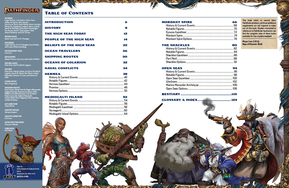Pathfinder Lost Omens High Seas (P2)