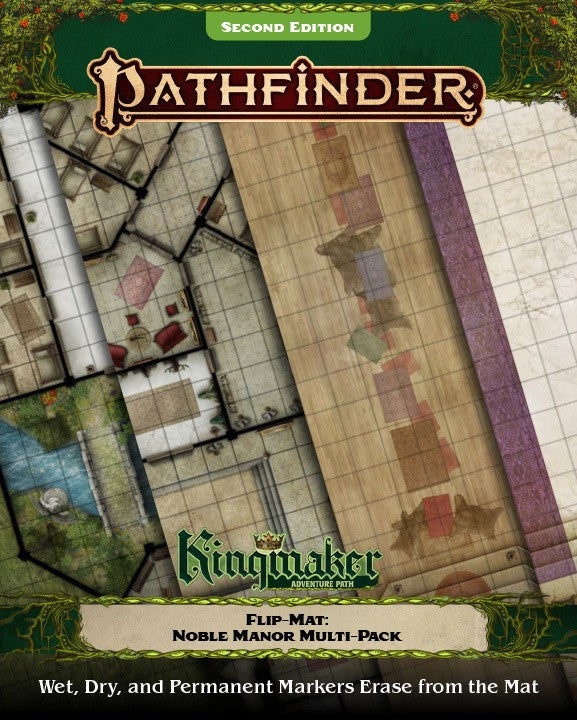 Pathfinder Second Edition: FlipMat: Kingmaker Adventure Path Noble Manor MultiPack