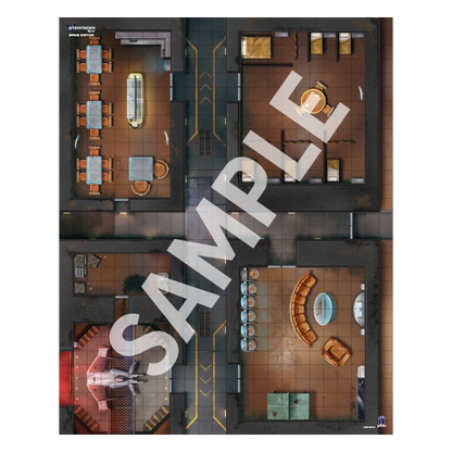 Starfinder Flip-Mat: Space Station