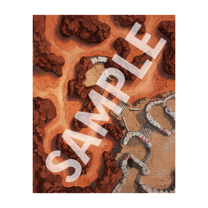 Starfinder Flip-Mat: Alien Ruins