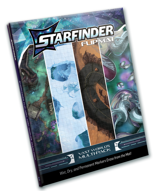 Starfinder Flip-Mat: Vast Worlds Multi-Pack (S2)
