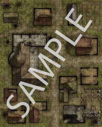 Pathfinder Accessories: Flip Mat Ghost Towns