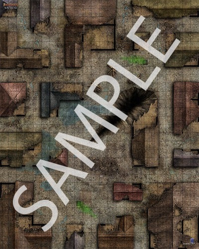 Pathfinder Accessories: Flip Mat Ghost Towns