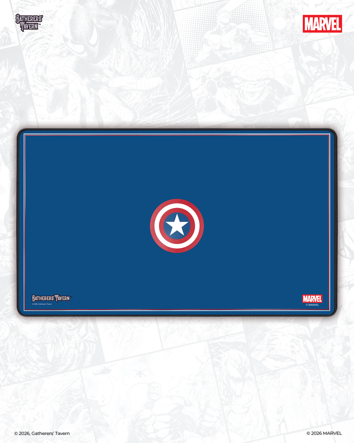 Captain America DOMARU playmat