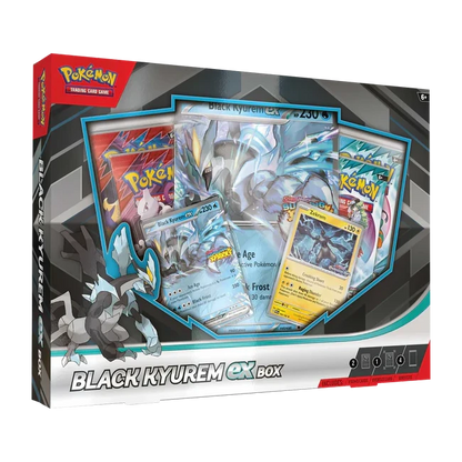 Pokémon Black Kyurem ex and Zekrom ex promo box
