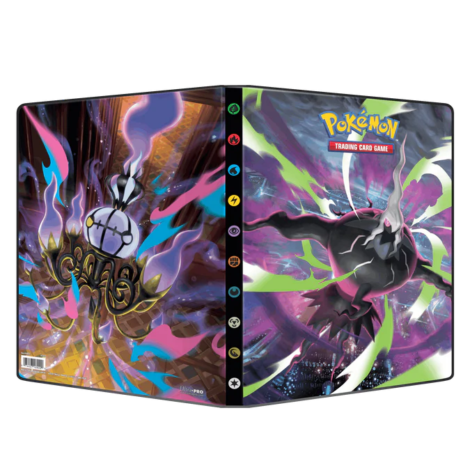 Pokémon TCG portfolio with Mega Darkrai and Mega Chandelure