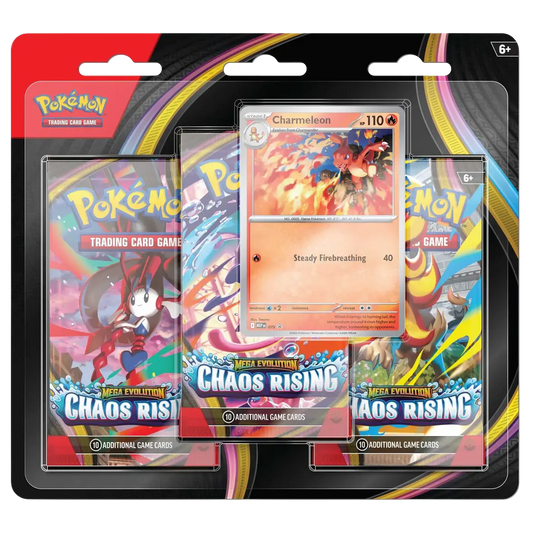 Pokemon TCG Mega Evolutions 4 Chaos Rising Booster Blister Charmelion - preorder