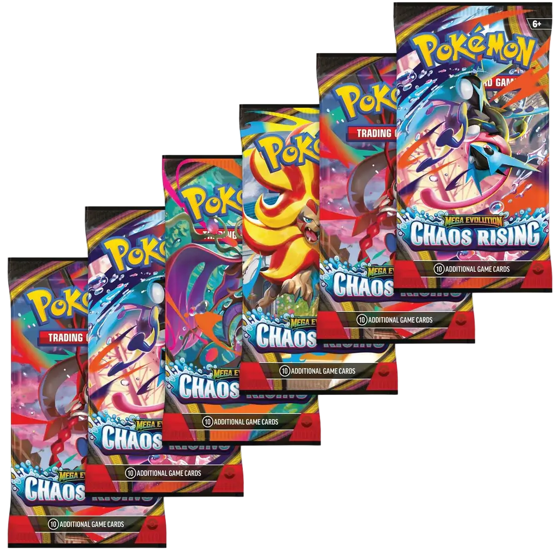 Pokemon Chaos Rising mega Evolution 4 boosters