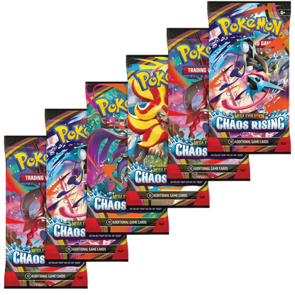 Pokemon Chaos Rising mega Evolution 4 boosters