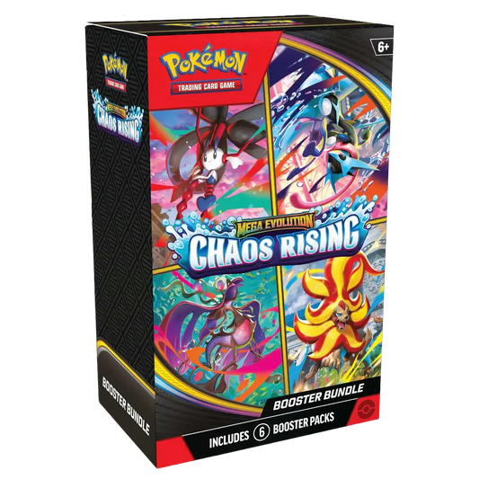 Pokemon TCG Mega Evolutions 4 Chaos Rising Booster Bundle - Preorder