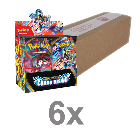 Pokemon Mega Evolutions 4 Chaos Rising Booster Case