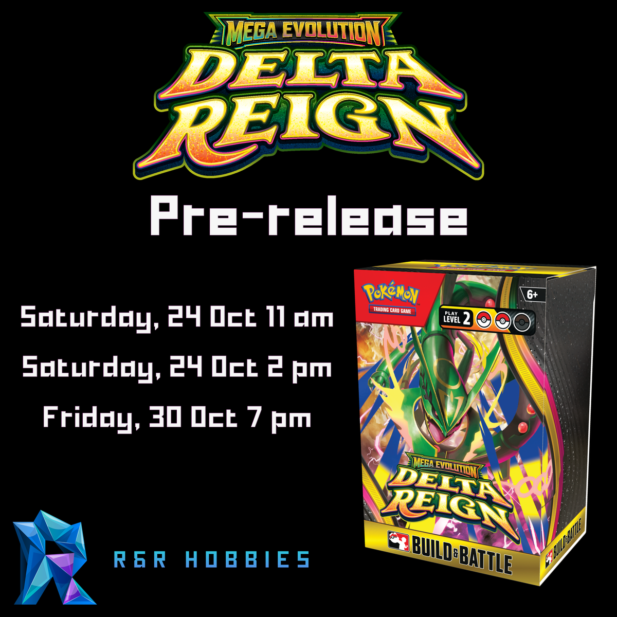 Pokemon - Delta Reign - Prerelease Event in Store