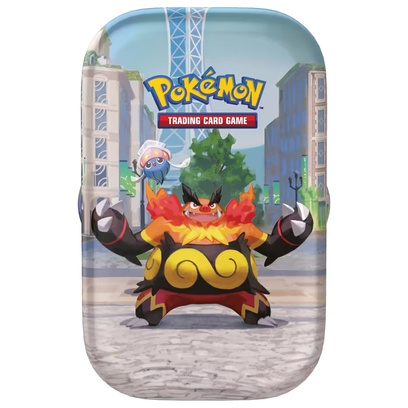 Lumiose City Mini Tin Emboar and Inkay