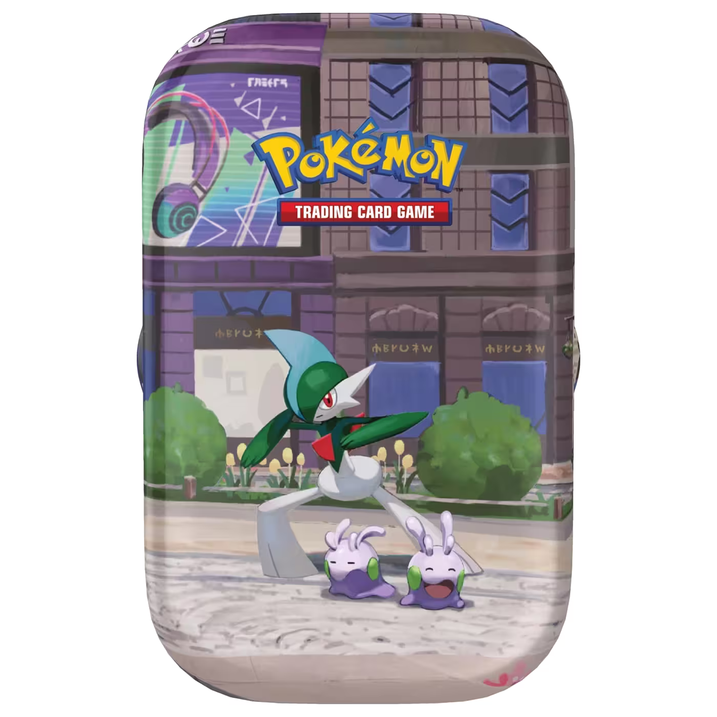 Lumiose City Mini Tin Gallade and Goomy