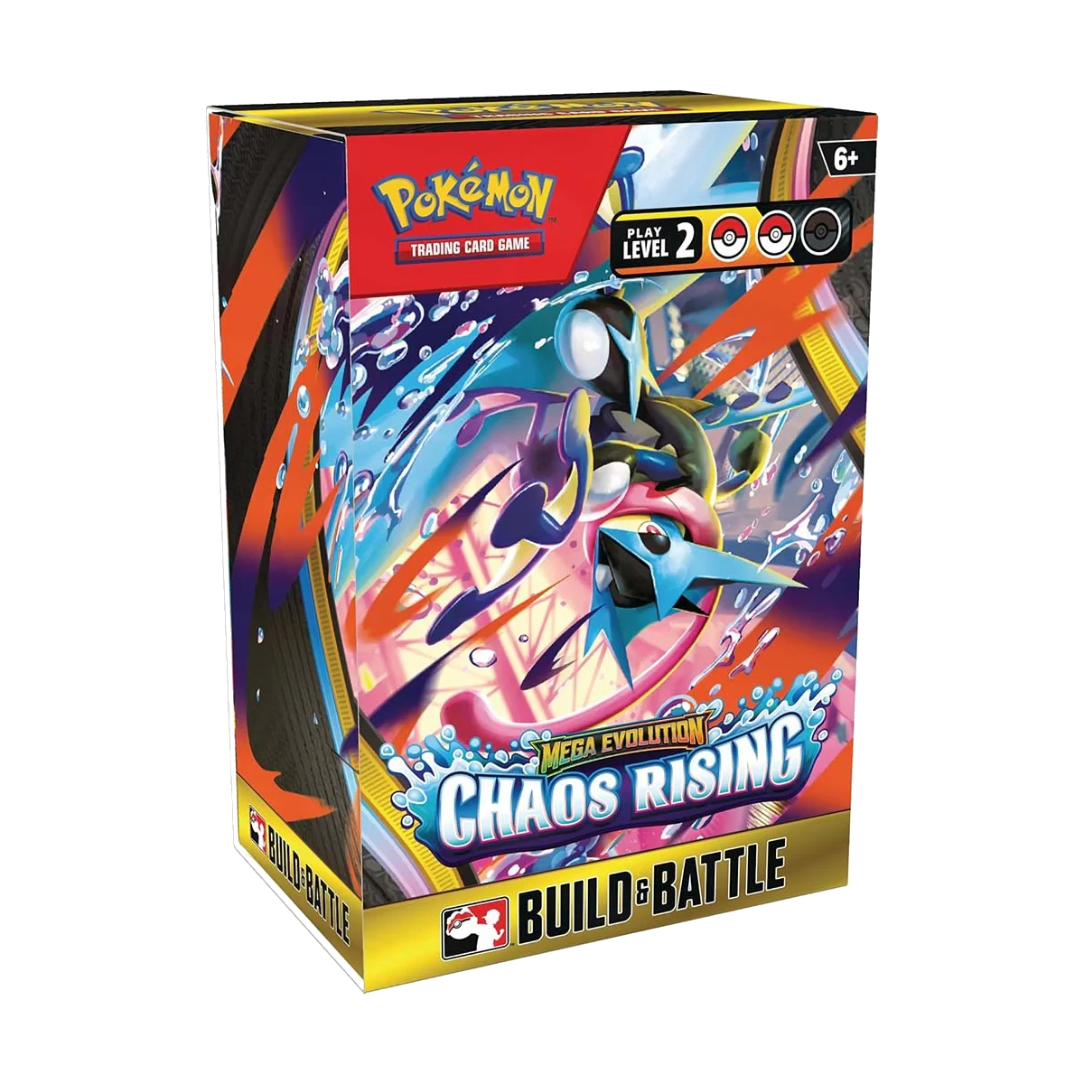 Pokemon TCG Mega Evolution 4 Chaos Rising Build and Battle Box