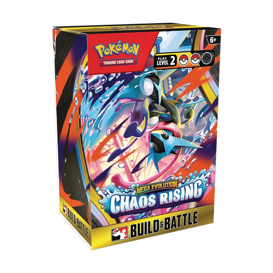 Pokemon TCG Mega Evolution 4 Chaos Rising Build and Battle Box