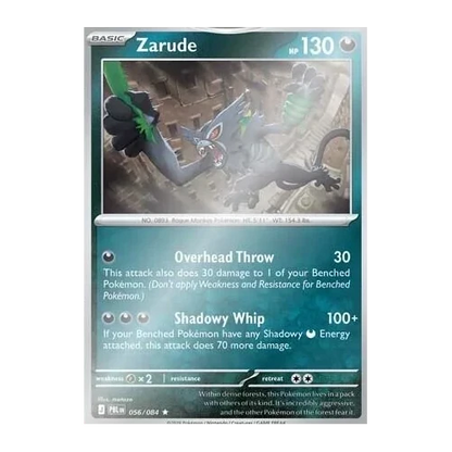 Pokémon Mega Evolution Basic Zarude card image