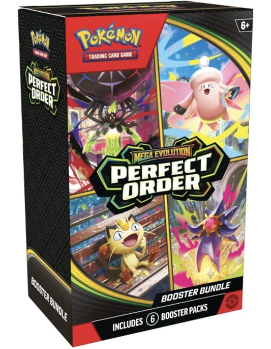 Pokemon TCG Mega Evolutions 3 Perfect Order Booster Bundle - preorder