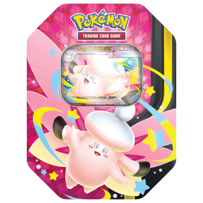 Pokémon Mega Clefable ex tin