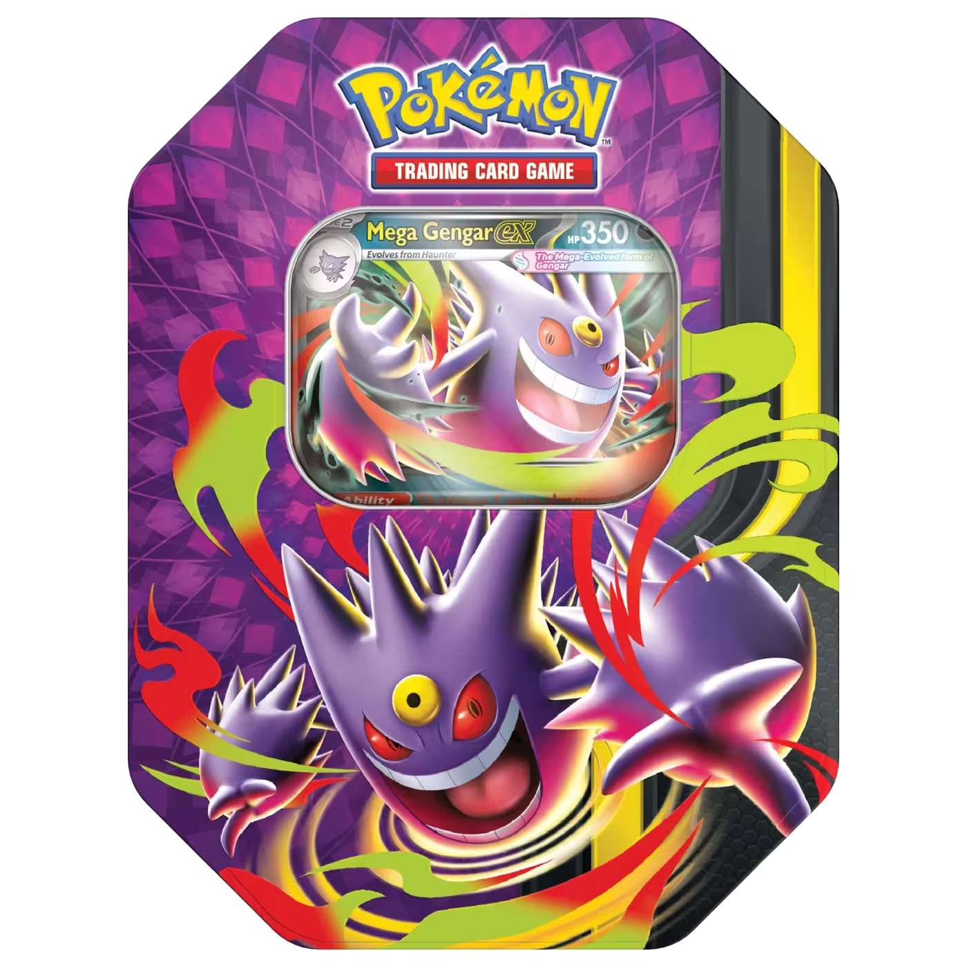 Pokémon Mega Gengar ex tin