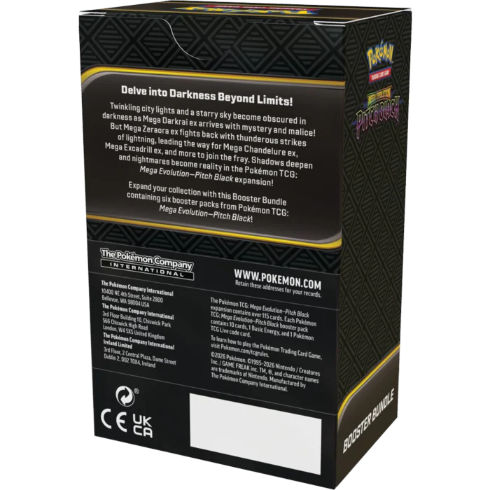 Pokémon TCG Pitch Black Booster Bundle