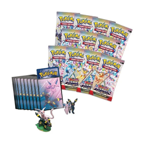 Pokemon TCG Scarlet & Violet 8.5 Prismatic Evolutions Premium Figure Box