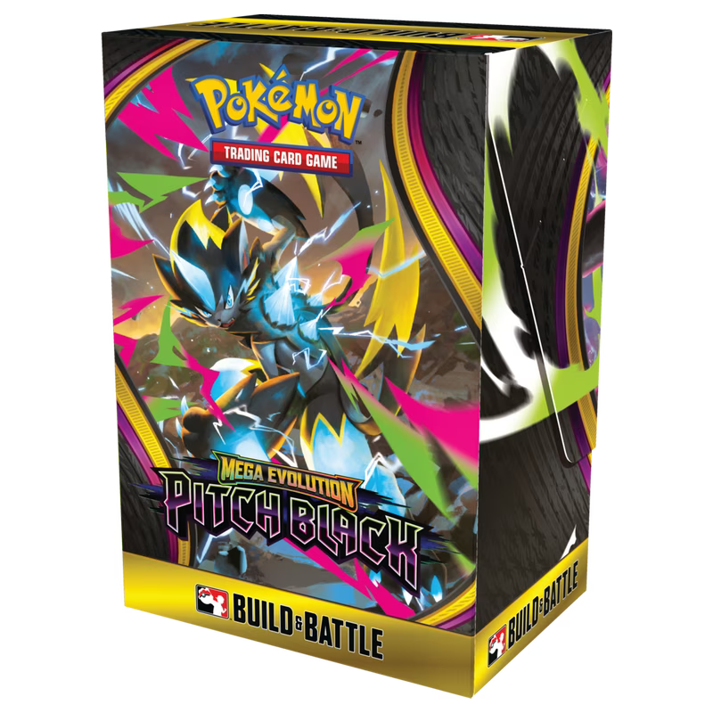 Pokemon TCG Mega Evolution 05 Pitch Black Build and Battle