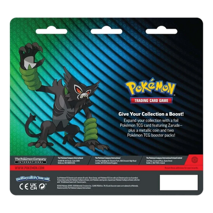 Pokémon Mega Evolution Zarude Blister back