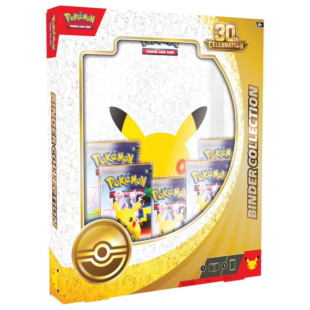 Pokémon TCG 30th Celebration Binder Collection product packaging
