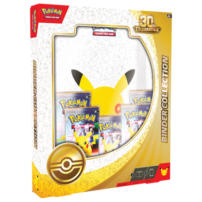Pokémon TCG 30th Celebration Binder Collection product packaging